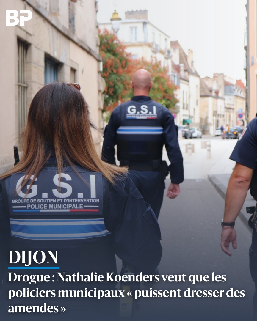 🚔 Nathalie Koenders, première adjointe au maire de Dijon (PS), participe au Beauvau des polices municipales. Pour moderniser la filière, elle se dit favorable à une extension des missions des agents. Plus d'informations 👇 c.bienpublic.com/faits-divers-j…