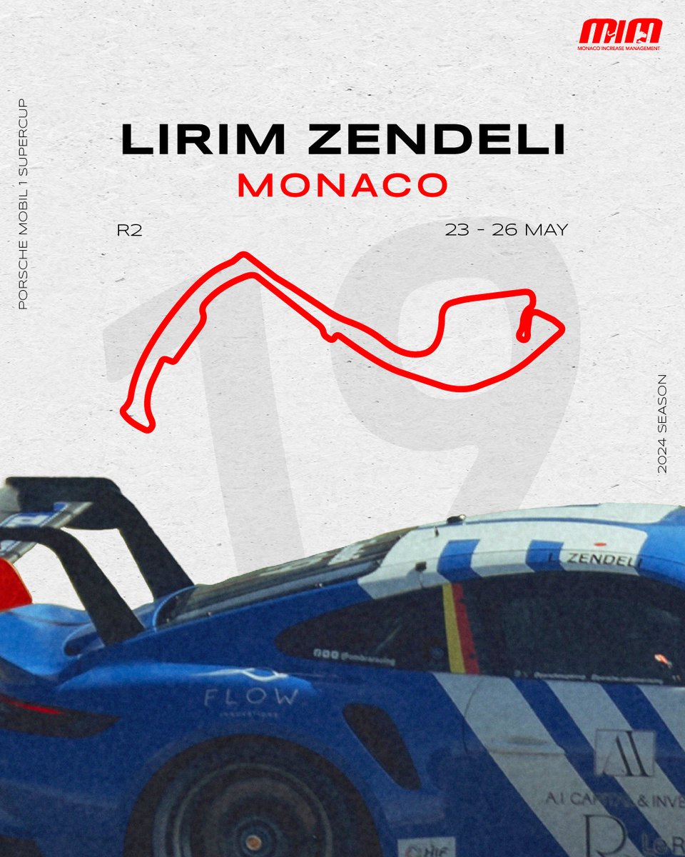 MonacoIncreaseM's tweet photo. Lirim Zendeli races his Ombra Racing Porsche 911 GT3 in Monaco this weekend for Round 2 of the Porsche Mobil 1 Supercup. Leveraging his Formula 2 experience in the Principality, he's aiming for more track time and a strong qualifying position. 🏎️

#Porsche #Supercup #MonacoGP https://t.co/Jjw66iQ1Ve