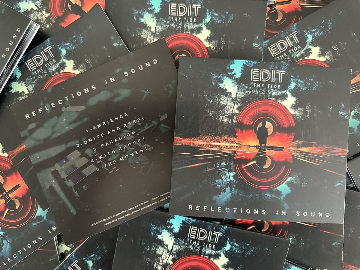 Due to our Limited Edition ‘Reflections In Sound’ Vinyl Style CDs selling out, we’ve restocked our Store with the Standard Edition for anyone who didn’t manage to grab a copy the first time around! 💿 We’ll also be selling these at all upcoming shows editthetide.myshopify.com