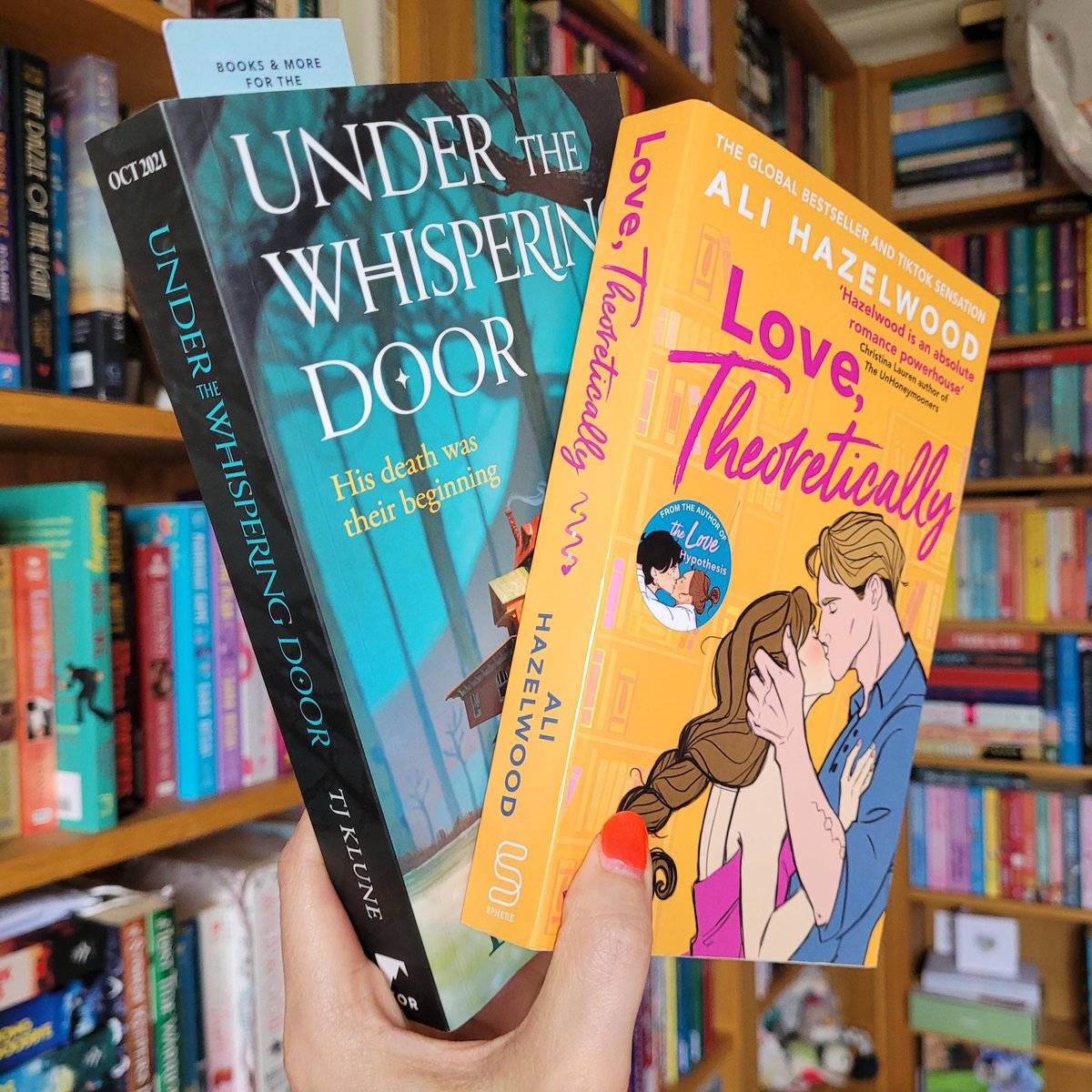 Currently Reading... Physical - Under The Whsipering Door @panmacmillan @UKTor Audio - Love, Theoretically @BooksSphere #CurrentlyReading #bookworms #bookX #iamreading