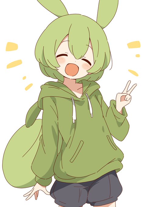 「green hoodie」 illustration images(Latest｜RT&Fav:50)