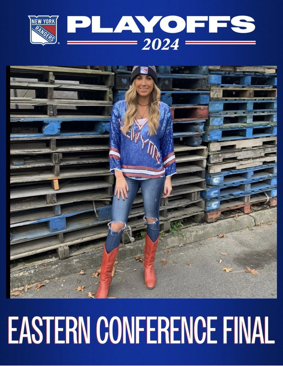 _kaileys's tweet photo. Let’s Go @NYRangers !! That time of year for the sequin jersey! 💙 #NYR https://t.co/erCLuObYgu