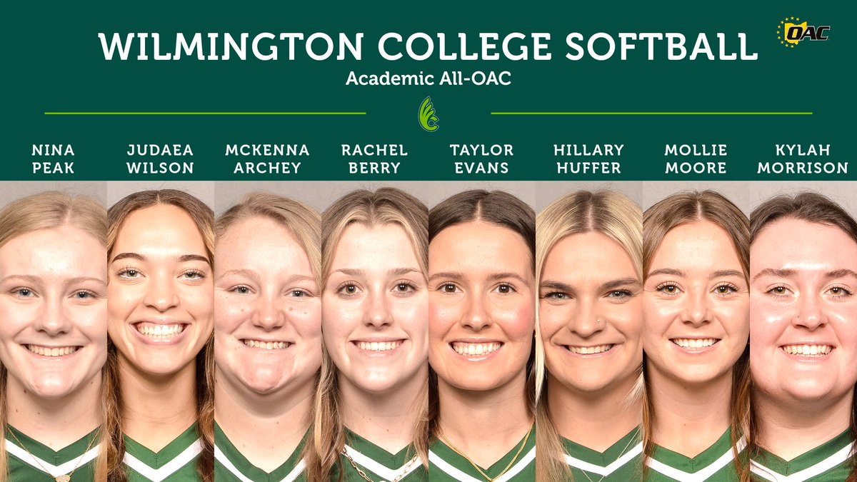 DubCQuakers's tweet photo. Congrats to 10 Quakers from #QuakersSB for earning Academic All-OAC this morning! @DubC_Softball #WeAreDubC #experiencewilmingtoncollege https://t.co/DZ6yHgFbZK