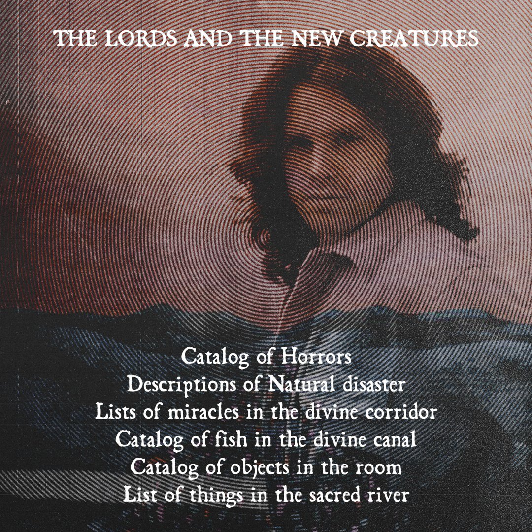 THE LORDS AND THE NEW CREATURES Catalogs of Horrors. Photo by Paul Ferrara