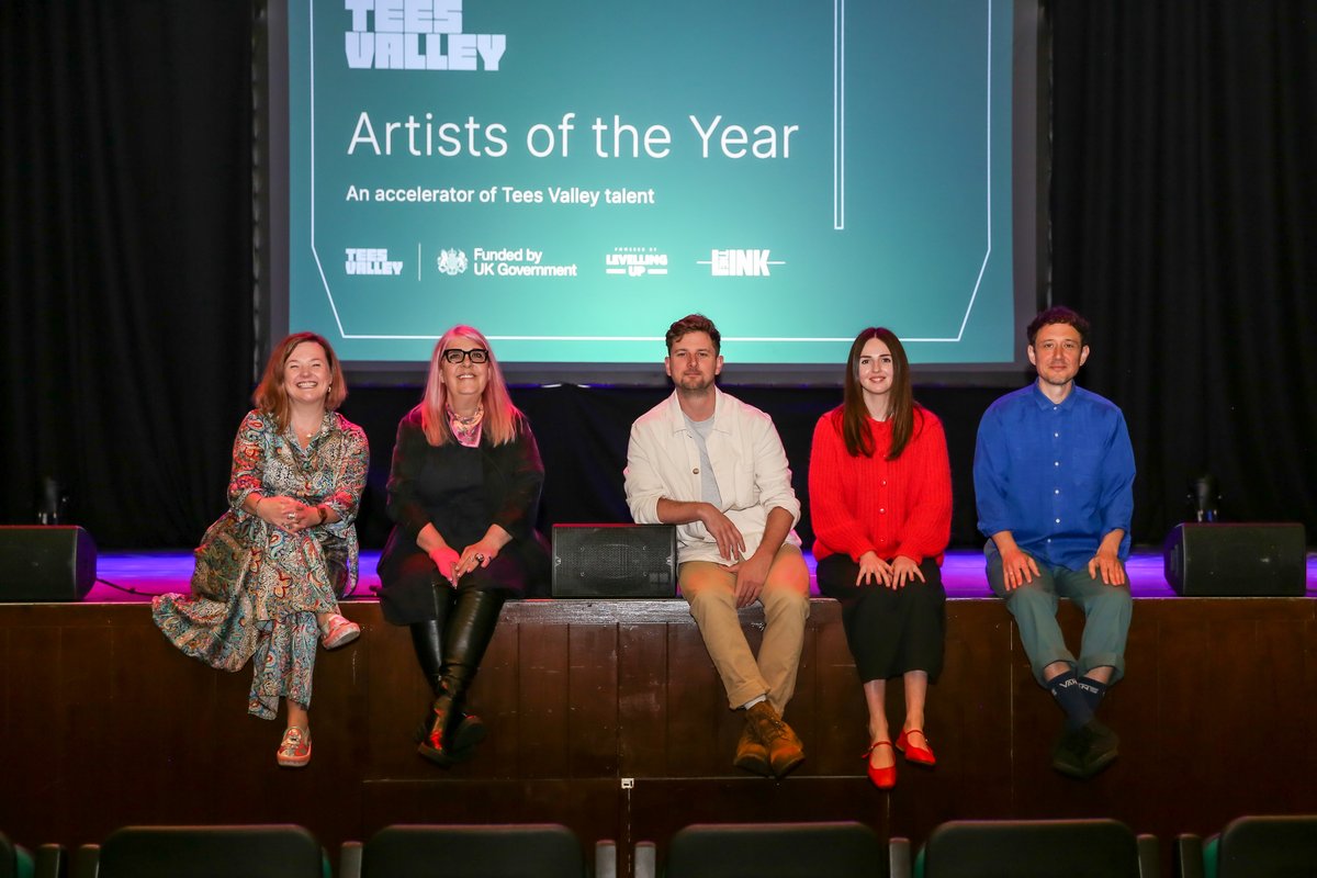 It was a real pleasure to be on the selection panel to find the Tees Valley Artists of the Year 2024 @lisette_auton @claire_a_baker Andy Berriman @amelia_coburn @PigeonKid2000, who will each receive £30k from @TeesValleyCA to accelerate their careers 🎉 teesvalley-ca.gov.uk/business/artis…