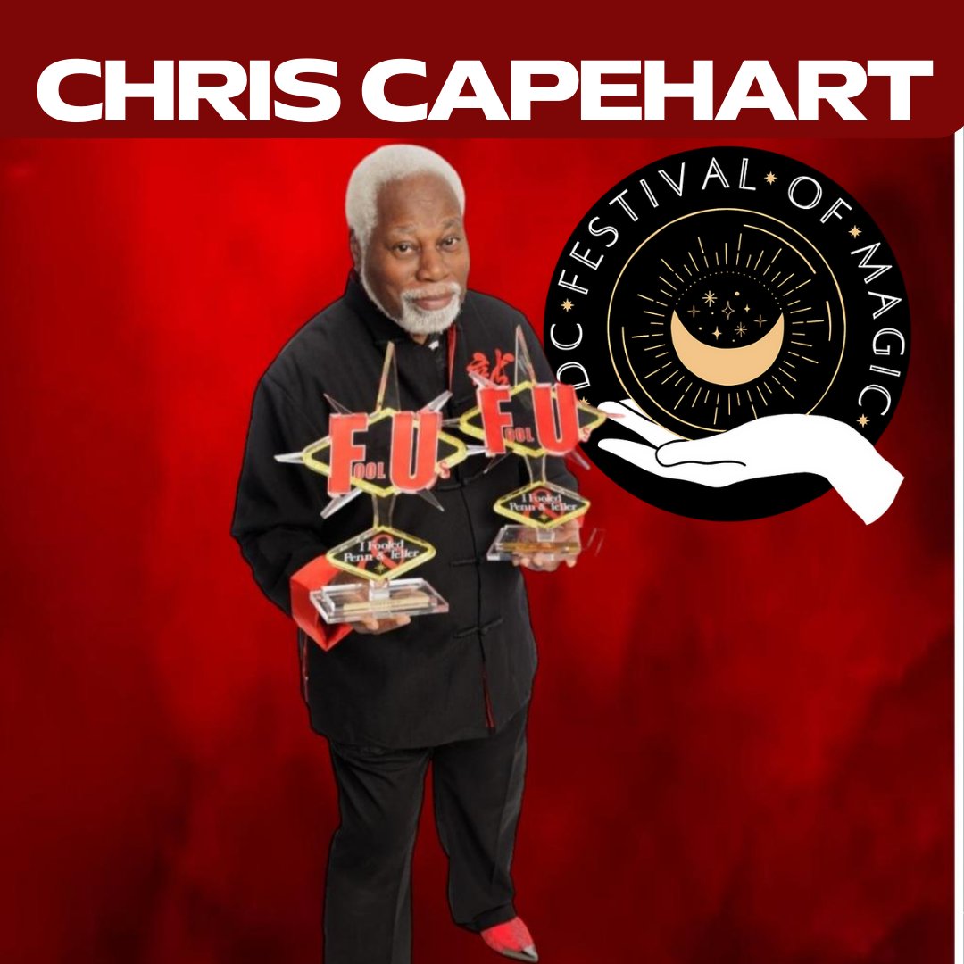 PERFORMER ANNOUNCEMENT! Appearing on Sept 1 check out Master Magician Chris Capehart!