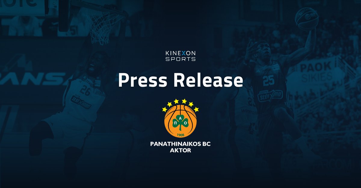 🚨 Press Release: KINEXON Sports Announces Basketball Analytics Partnership with EuroLeague Team @paobcgr ☘️🏀📊: kinexon-sports.com/pr/kinexon-spo… #WeTheGreens #InnovateTheGame #basketballanalytics #sportsdata #EuroLeague