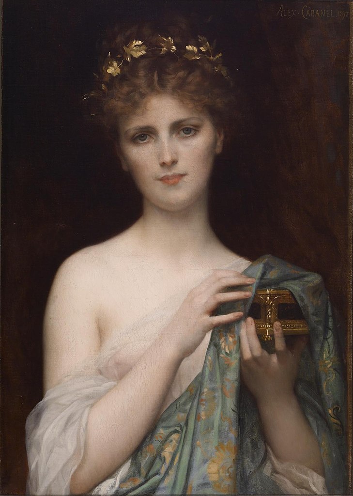 Pandora, by French painter Alexandre Cabanel (1873). Walters Art Museum.