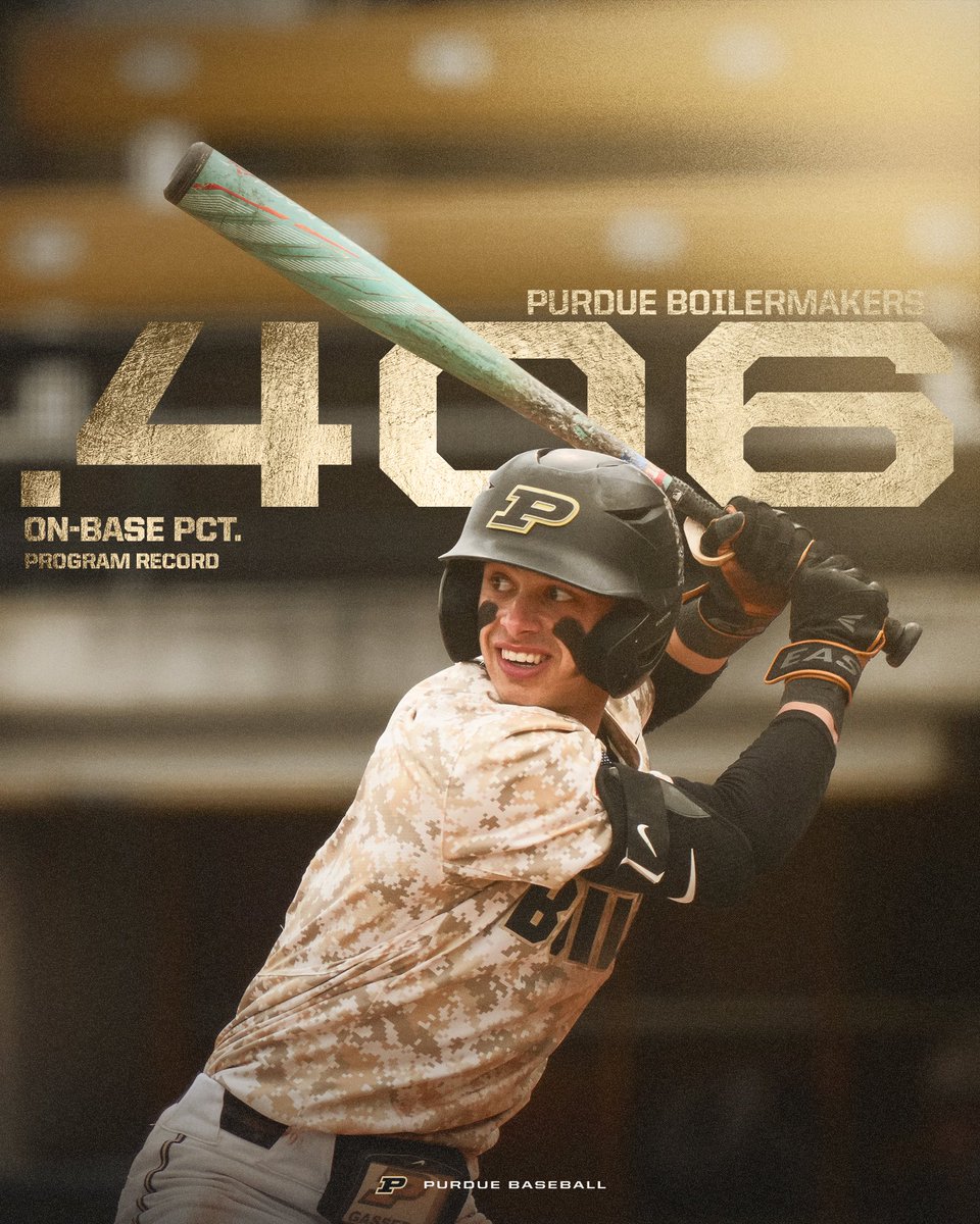 PurdueBaseball's tweet photo. 2 more benchmarks from a record-setting season for the 2024 Boilermakers. #BoilerUp https://t.co/BH8t6hqjyQ