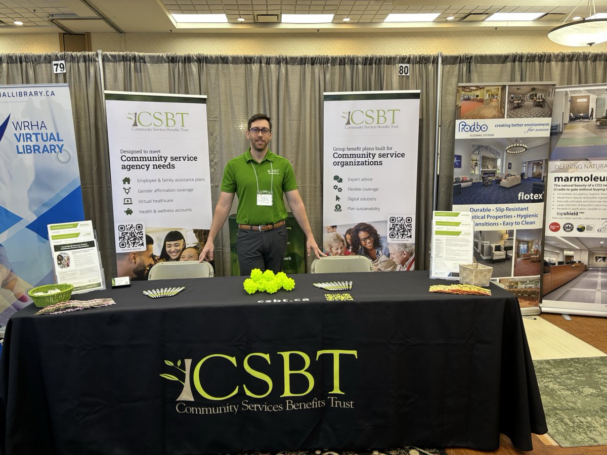 CSBTCanada's tweet photo. The CSBT team had a wonderful time at the Long-Term Care Association of Manitoba tradeshow! This year’s conference, Healing Hearts and Minds was a great opportunity to engage, collaborate, and innovate within the realm of long-term and continuing care. Catch us at the next event! https://t.co/uo4DbxIq73