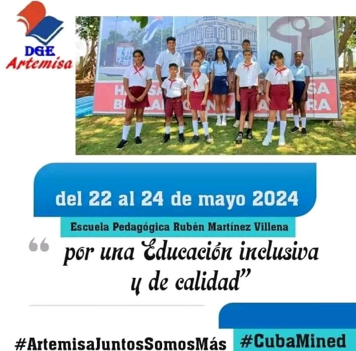 Seminario Nacional de Preparación del curso escolar 2023-2024,una oportunidad para fortalecer el trabajo educacional. #CubaEduca 🇨🇺 #ArtemisaJuntosSomosMás @yarobyalvarez @DiazCanelB @DrRobertoMOjeda @PartidoPCC