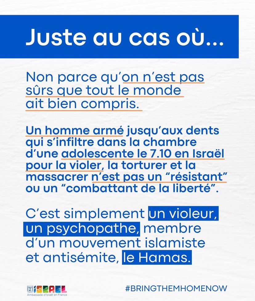 #BringThemHome #HamasTerroriste