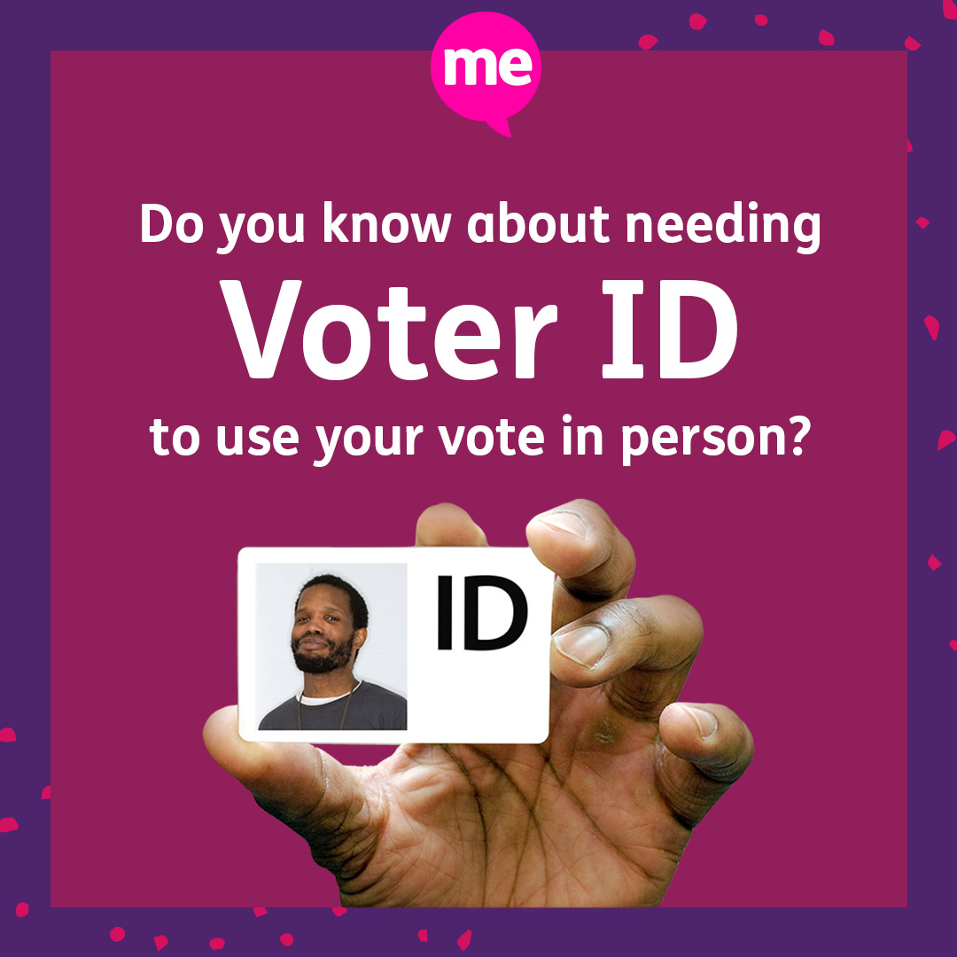 Without the right identification, you won't be allowed to vote in the #GeneralElection in person on Thursday 4 July. 🗳️ Learn what ID you can use when you go to vote, and how to get a free Voter Authority Certificate if you need one here. 👇 myvotemyvoice.org.uk/voting/registe…