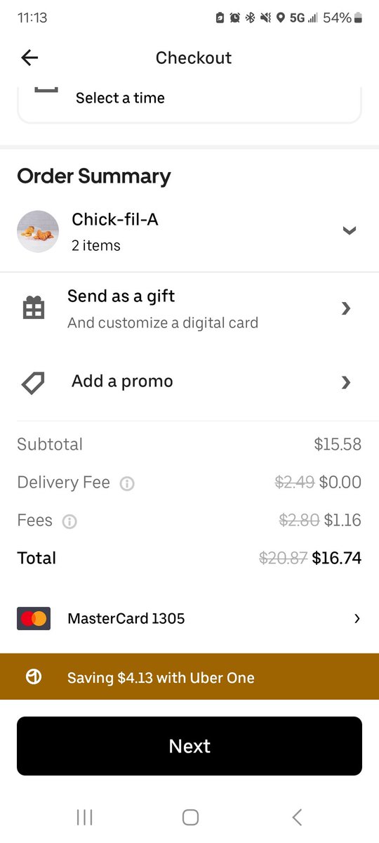 HaplessLuckett's tweet photo. @UberEats, ya'll are trash. Gotta have $15 to get no fees, but when you spend $15, you save little to nothing. How about doing something that will ACTUALLY save people money, ya money grubby bastards
#ubereats https://t.co/JxflC2W5zR