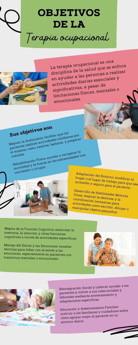 ErikaTC01's tweet photo. Objetivos de ala Terapia Ocupacional 
@ubjoficial https://t.co/ihuv3Xbbb5