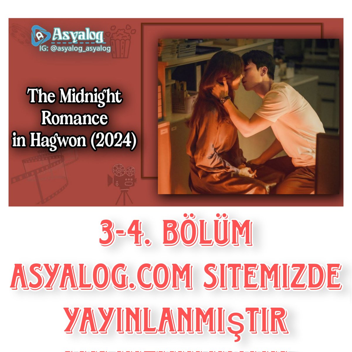 asyalog_asyalog's tweet photo. The Midnight Romance in Hagwon 3-4. Bölüm

Lovely Runner 12-13. Bölüm

Missing Crown Prince 9. Bölüm

https://t.co/GTYlkLEusm sitemizde yayınlanmıştır.

#asyalog #lovelyrunner #themidnightromanceinhagwon #missingcrownprince https://t.co/ha9wzxyFtK