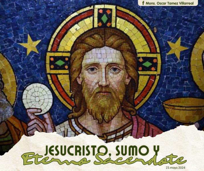 Es muy cierto: Jesucristo es sacerdote, pero no para sí mismo, sino para nosotros, porque presenta al Padre eterno las plegarias y los anhelos religiosos de todo el género humano; Jesucristo es también víctima, pero en favor nuestro, ya que sustituye al hombre pecador. (Pío XII)