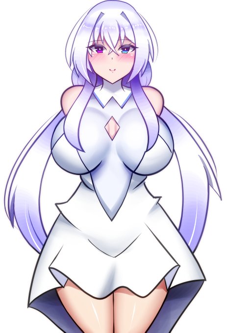 うちの子新ヒロインのフィーナちゃんを描きました(*ノωノ)
御清楚プリンセス!!!!! 