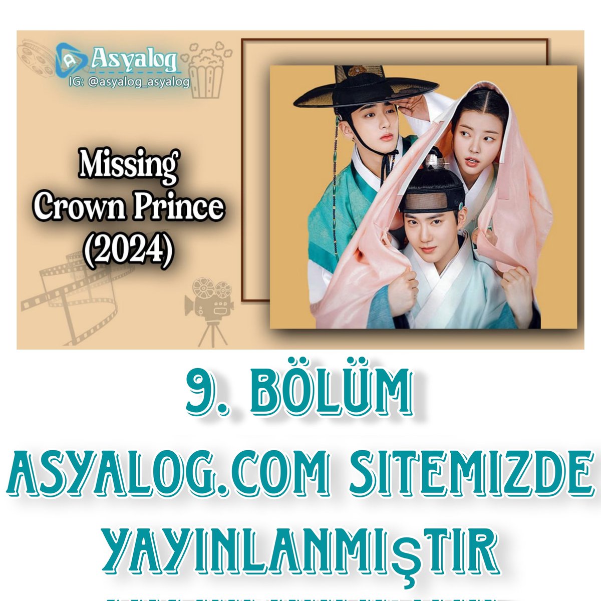 asyalog_asyalog's tweet photo. The Midnight Romance in Hagwon 3-4. Bölüm

Lovely Runner 12-13. Bölüm

Missing Crown Prince 9. Bölüm

https://t.co/GTYlkLEusm sitemizde yayınlanmıştır.

#asyalog #lovelyrunner #themidnightromanceinhagwon #missingcrownprince https://t.co/ha9wzxyFtK