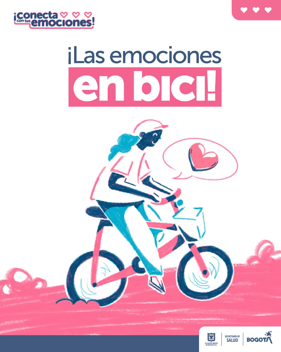 SectorSalud's tweet photo. #SaludComunica |  Presentamos 'Las Emociones en Bici', una cartilla para motivar el uso de la bicicleta🚴🏾‍♀️ y promover el bienestar emocional, desarrollada junto a más de 400 niños y niñas de un colegio público de Bosa. 📘👉https://t.co/oYoYlk8x5u

Más info: https://t.co/57djgoH5ps https://t.co/5CsPO3CnCU