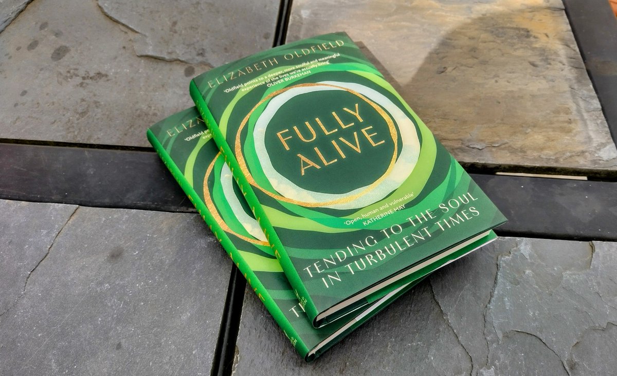 I was so keen for Fully Alive @ESOldfield ...that I accidentally pre-ordered two copies earlier this year. Eden delivered a few days ago, Amazon today. Hoping to give copies to several people so no harm in having one ready to go...