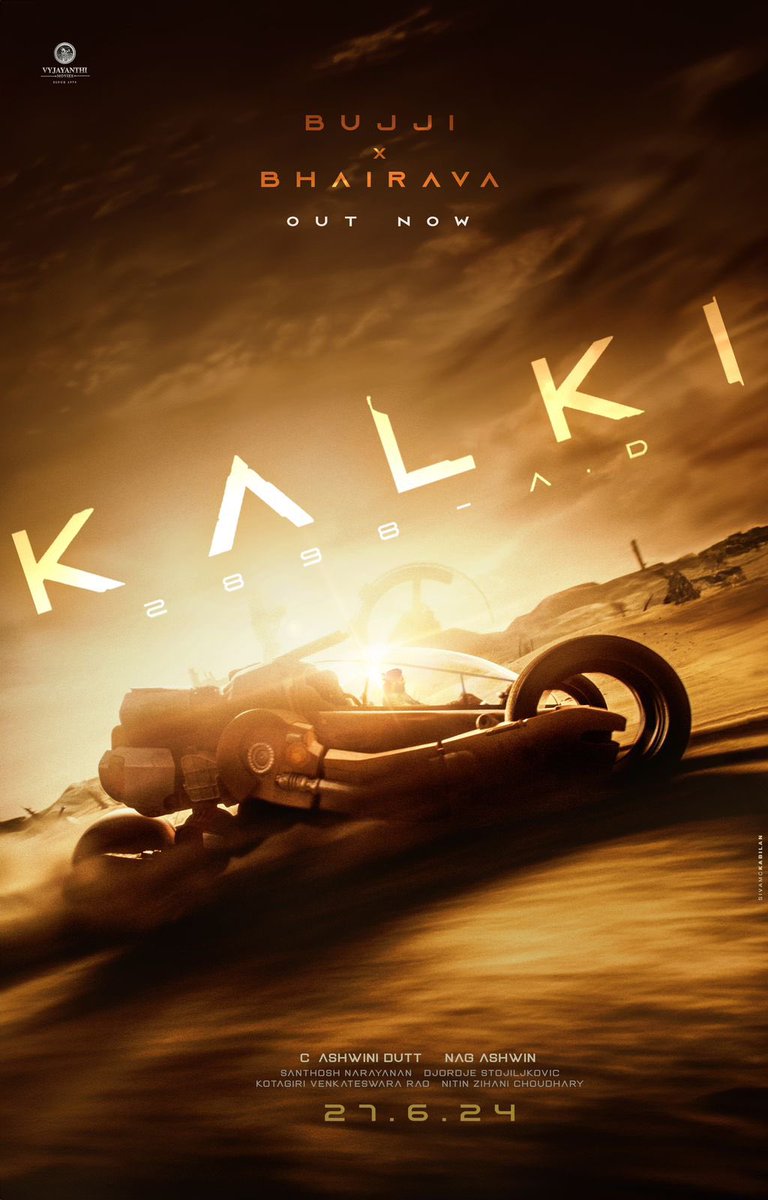 MEET PRABHAS’ BEST FRIEND IN ‘KALKI 2898 AD’: BUJJI - THE FUTURISTIC VEHICLE… The futuristic vehicle named #Bujji - the fifth hero of the upcoming sci-fi epic #Kalki2898AD - was launched by the makers at a grand event in #Hyderabad. 🔗: youtu.be/Nzf4KPv8R9M?si… A life-size