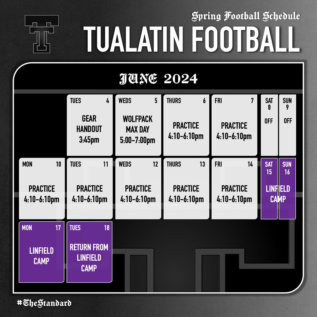 Football 🔜

2024 Spring Ball schedule just dropped!

#TheStandard