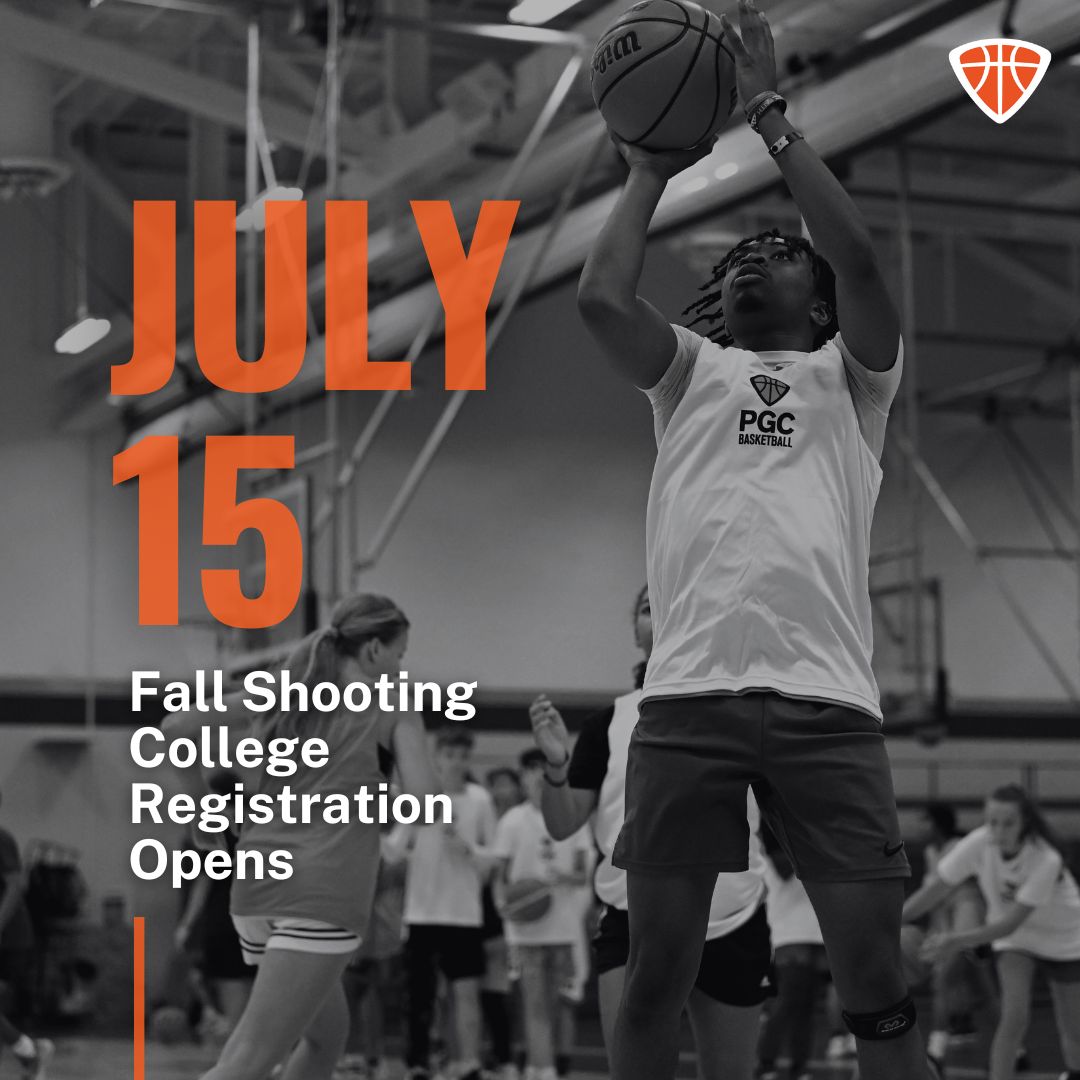 Join the PRIORITY LIST for Fall Shooting College‼ The first 500 players to register lock in Super Early Bird Pricing! The Priority List is your BEST chance of being the first to register...don't miss out👇 pgcbasketball.com/schedule-prior…