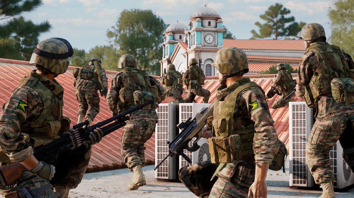 AugCph's tweet image. "Highground"

AAF forces engaging in urban combat against FIA militias. - Inspired by an old @MobiusActual screenshot.
#Arma3 #Arma3Photography