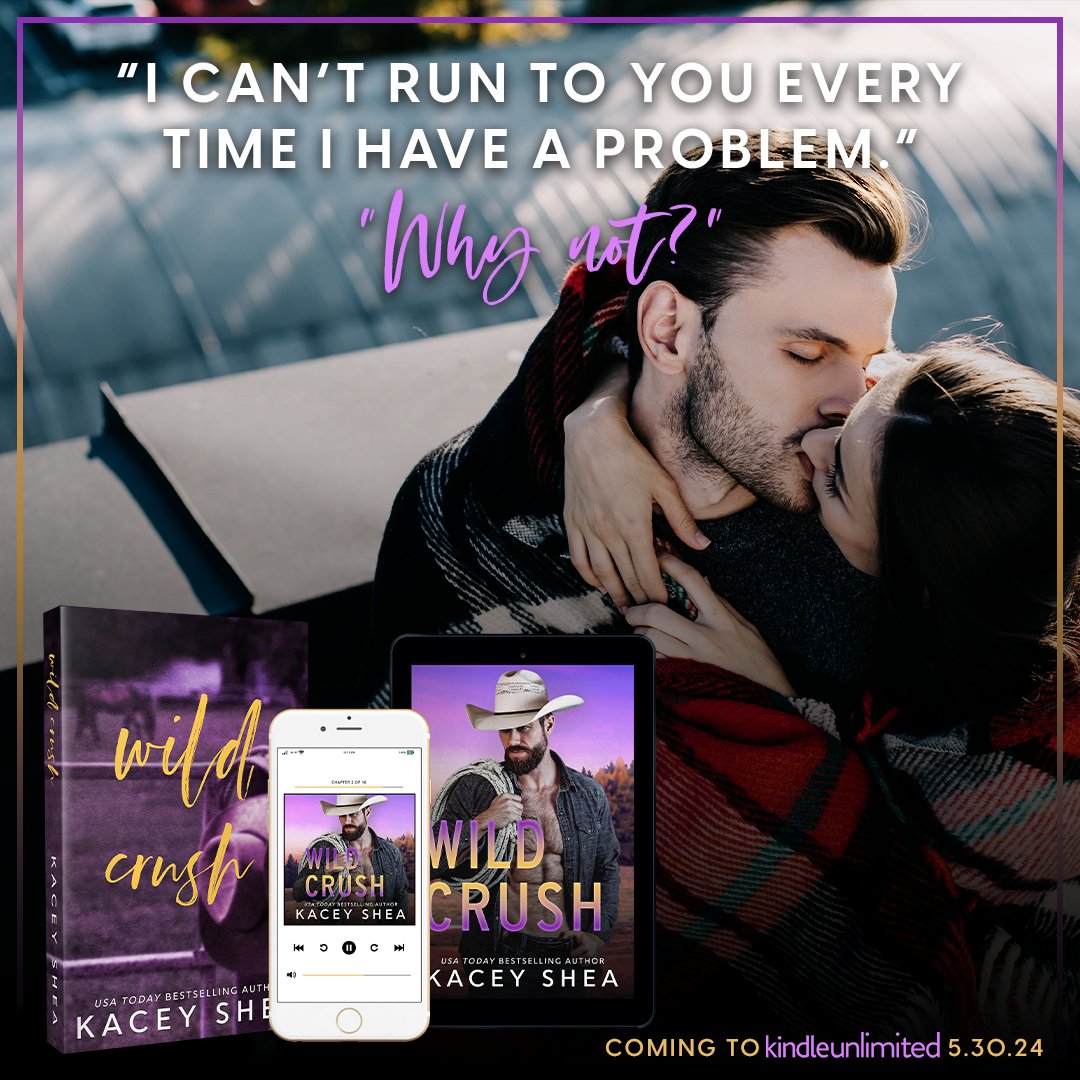 ✨TEASER: WILD CRUSH by @kaceysheabooks is coming May 30! #PreOrder amzn.to/3TYgeuB #bookteaser #comingsoon #smalltownromance #bestfriendstolovers #singlemomromance #unrequitedlove #surprisepregnancy #spicyromance #theauthoragency #kaceyshea @theauthoragency