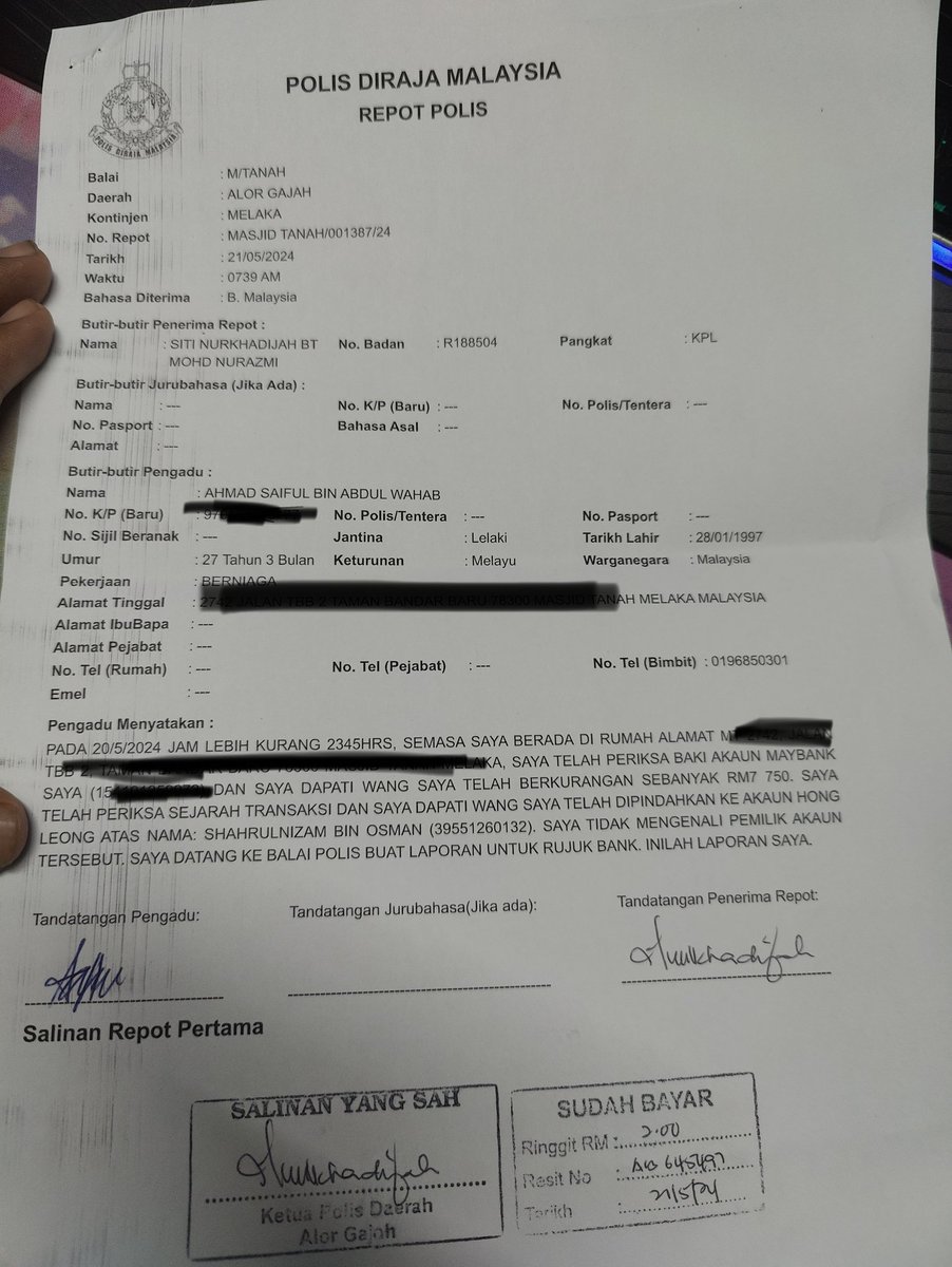 KMashashi's tweet photo. Kalau sesiapa rasa post saya tadi mcm scam saya serta kan polis report sekali https://t.co/YbcgR4I2gF