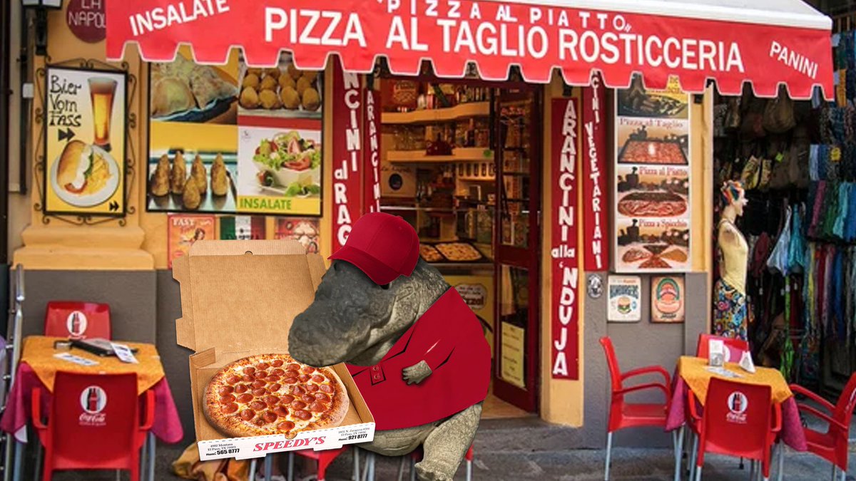 gomugator's tweet photo. Pizza delivered , congrats gomunity! 🍕 https://t.co/niyxf1KB46