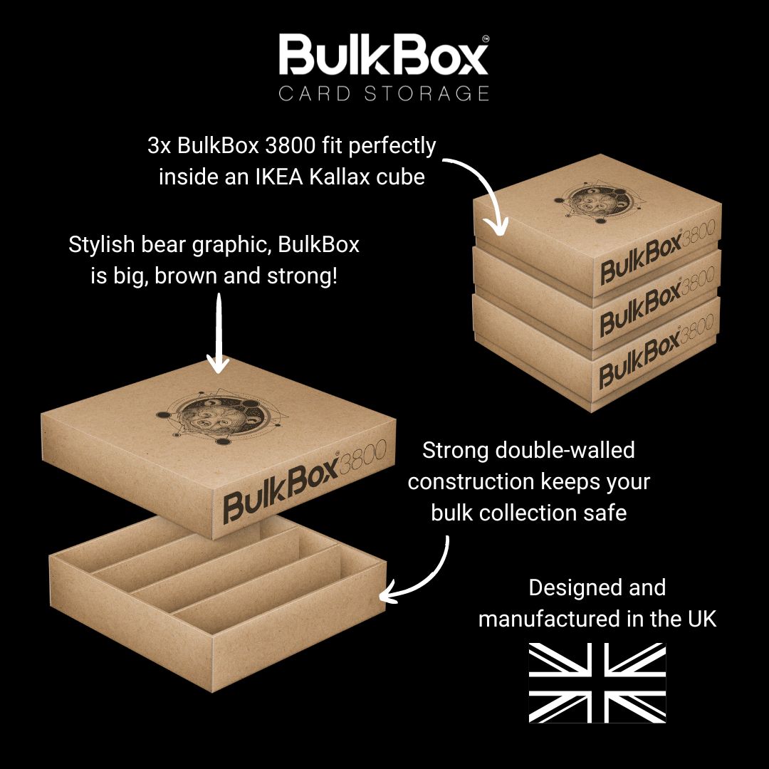 BulkBox_Storage's tweet photo. what fits in a BulkBox 3800? check out our specs!
-
-
#BulkBox #BulkBoxCardStorage #BoxwiththeBear #TCGaccessories #madeinUK #ukdesign #100percentrecyclable #sustainablysourced #sustainablymade #fsccertified #tcgcollector #tcgplayer https://t.co/gaJVmfepzK