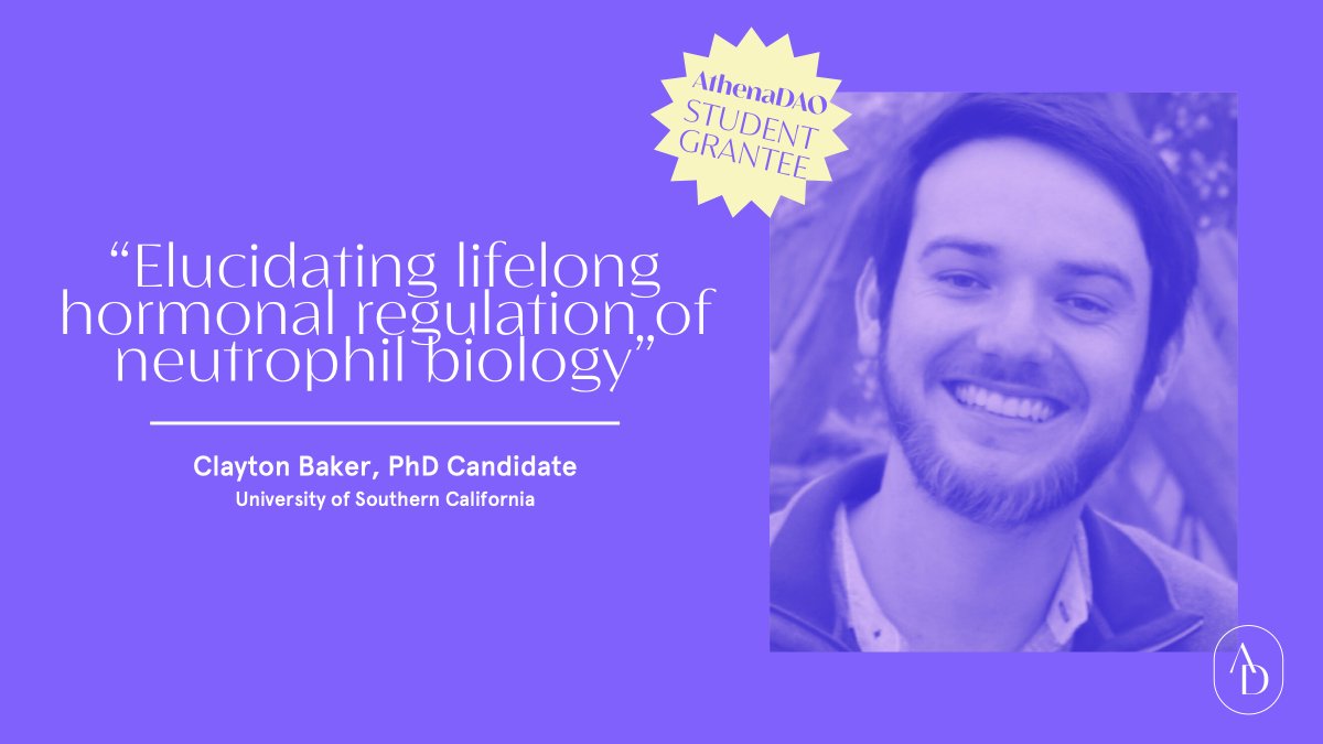 Meet Clayton Baker, a Student Leader in Reproductive Longevity 🧬🪩🤍

Clayton is a PhD candidate in Molecular and Computational Biology in Dr. Bérénice Benayoun’s lab at the University of Southern California <a href="/BBParis1984/">Bérénice A. Benayoun, PhD</a> <a href="/USC/">USC</a>

He has previously received the prestigious AAI Young