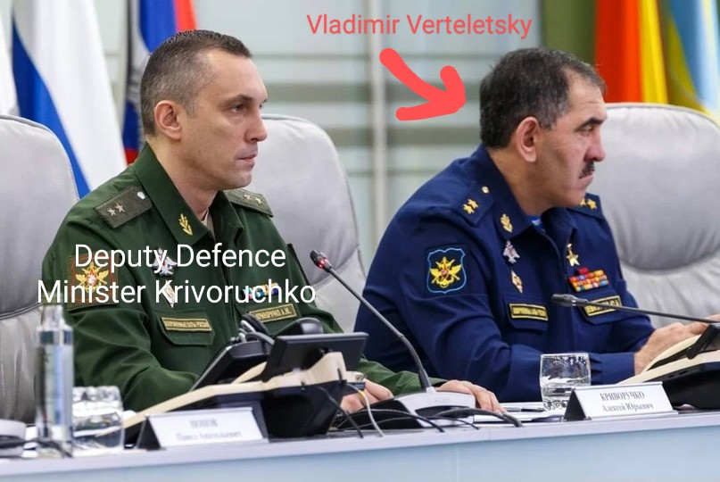 Purges continue in Russia: Vladimir Verteletsky, a high ranking officer in the Procurement Directorate of the Defence Ministry has been arrested. He worked under Krivoruchko, who already 'resigned' with a backdated resignation letter. Tick tock.