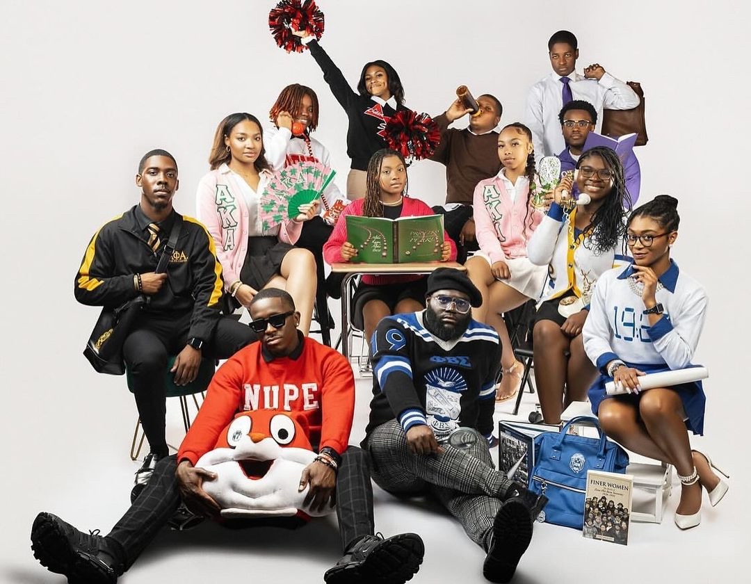 HBCUBuzz's tweet image. Don’t play with them 😜 NPHC at Saint Louis University slayed this photos‼️ What y’all think?!!

#HBCUBUZZ #SaintLouisUniversity #NPHC #NPHCGreeks