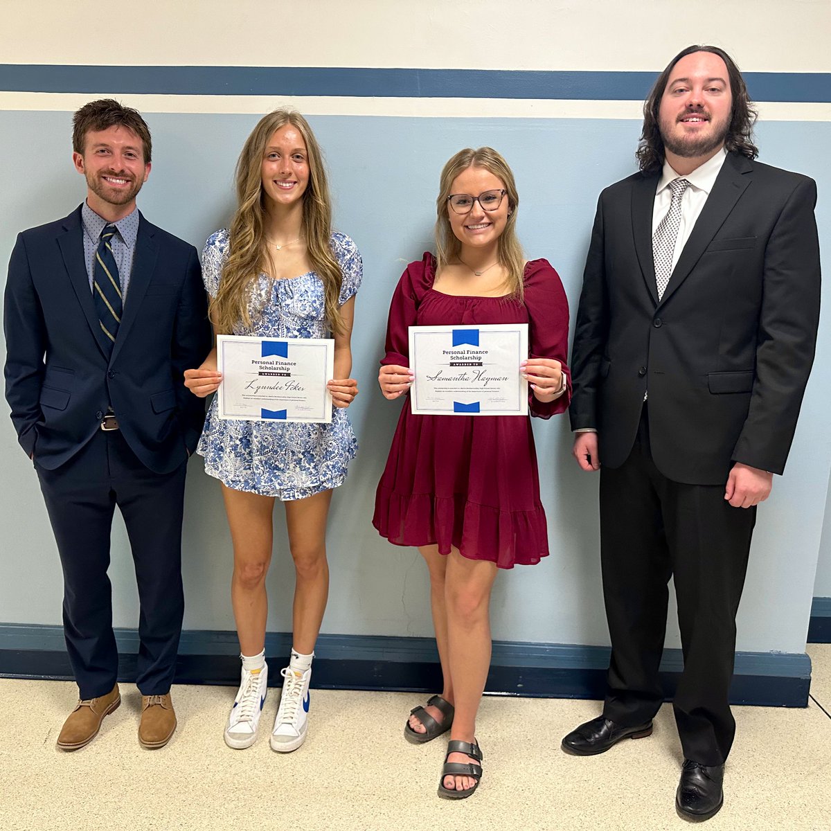 Congratulations to Samantha Hayman &amp; Lynndee Ickes on being selected as this year’s recipients of The Personal Finance Scholarship! Thank you to everyone who took the time to apply, we had some very well written and researched papers to choose from again this year! 🎓👏