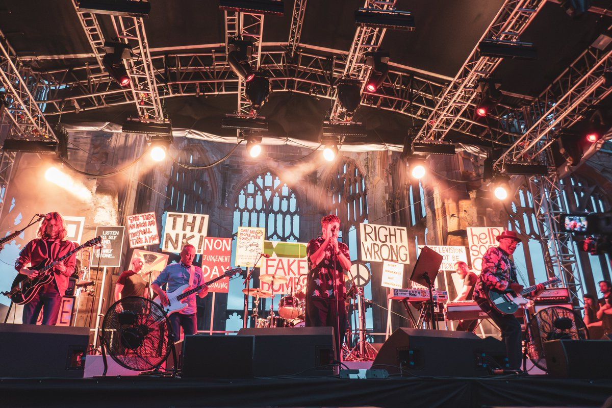 Some photos from those 4 magical @CovCathedral shows in 2019. @thespecials @horacepanterart #LynvalGolding #TerryHall @terryhall_