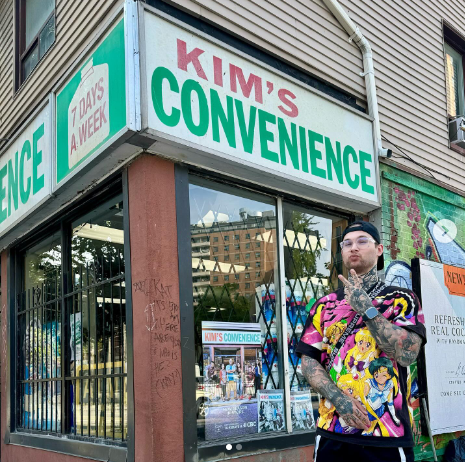 I often think about myth-making and cities when taking photos...how certain locations and neighbourhoods become associated with a city's cultural identity, along with its music and art. 

Anyhow here is Slovene deathcore band @DMWDestruction visiting Kim's Convenience.