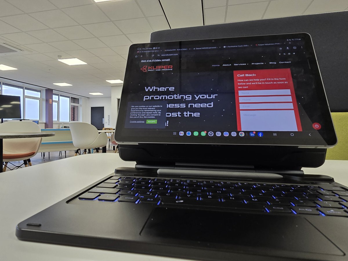 WeAreKuiper's tweet photo. Back at Positive Steps for a spot of mentoring. https://t.co/ZhOiCB4JTf