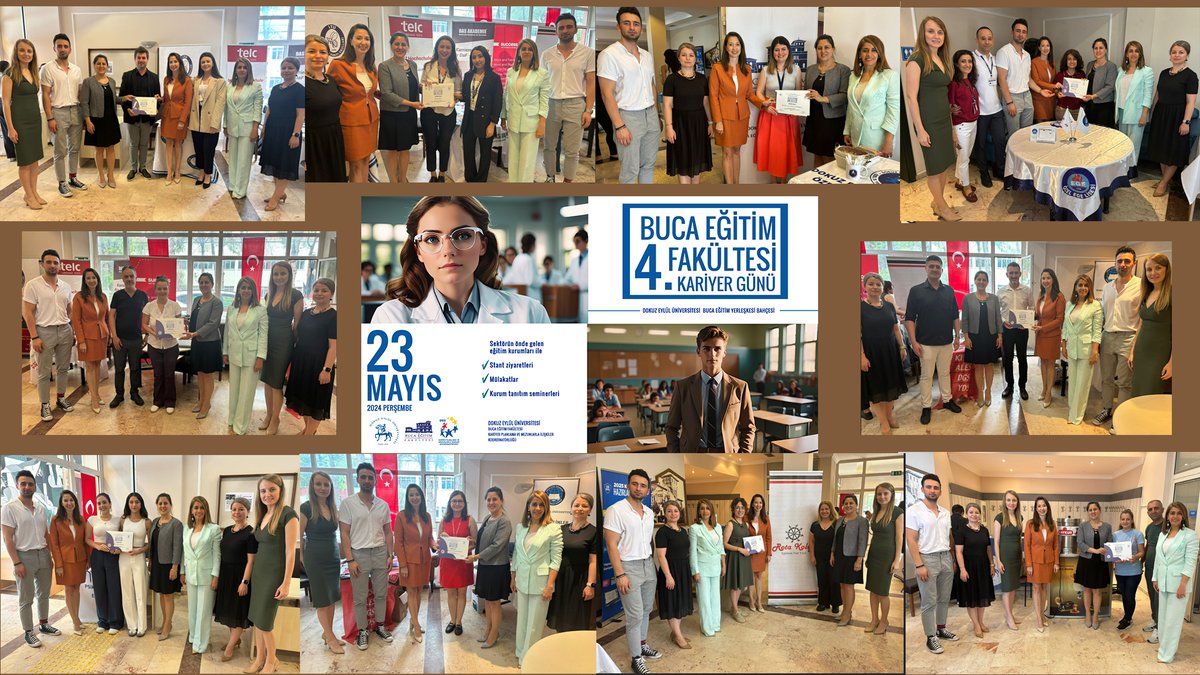 📢👩‍🏫👨‍🏫Buca Eğitim Fakültesi 4. Kariyer Günü, gün boyunca devam eden etkinliklerle tamamlandı. İstihdam arayışında olan özel eğitim kurumları 🚩stant tanıtımları, 💼iş/staj mülakatları ve 🎙️seminerlerle  <a href="/universitemDEU/">Dokuz Eylül Üniversitesi</a> <a href="/DEU_EgitimF/">DEÜ Buca Eğitim Fakültesi</a> öğrencilerimizle buluştu.