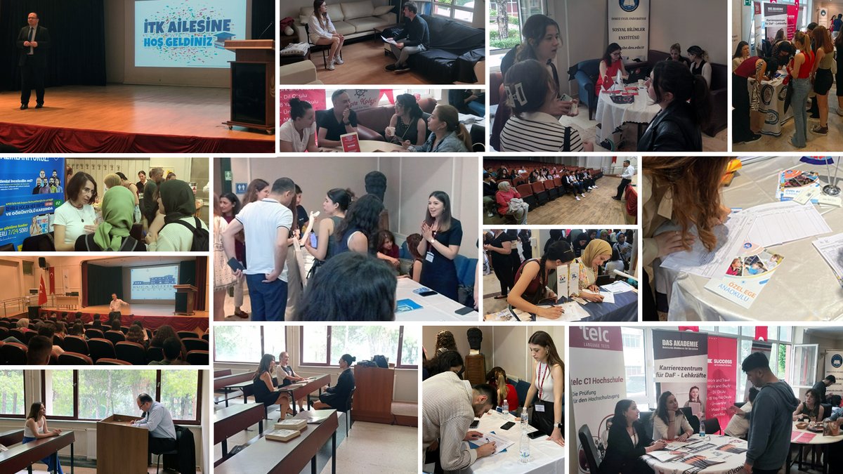 deu_kariyer's tweet photo. 📢👩‍🏫👨‍🏫Buca Eğitim Fakültesi 4. Kariyer Günü, gün boyunca devam eden etkinliklerle tamamlandı. İstihdam arayışında olan özel eğitim kurumları 🚩stant tanıtımları, 💼iş/staj mülakatları ve 🎙️seminerlerle  @universitemDEU @DEU_EgitimF öğrencilerimizle buluştu. https://t.co/FvjIkMHIWy