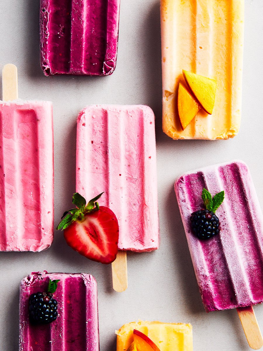 Easy and refreshing Greek yogurt popsicles will be your family's new favorite summer treat! justapinch.com/recipes/desser… #SummerFun #greekyogurt #easyrecipe