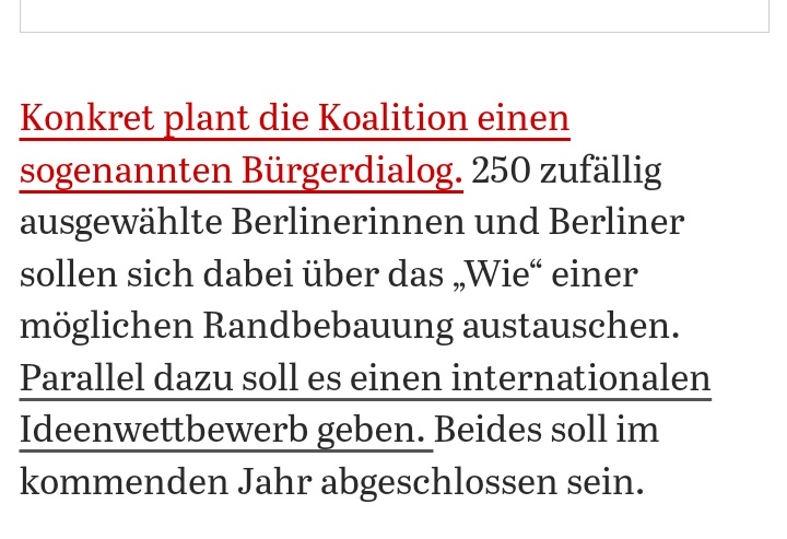 🤣 Es soll im kommenden Jahr abgeschlossen sein😜🥳.
Wieviel Lack muss man saufen um solchen Schwachsinn im #Agh zu erzählen?
Die denken offenbar echt alle Anderen sind total bescheuert.
Aus 500 wurden 250, und das wird noch weniger werden.
#Tempelhoferfeld #Thfbleibt