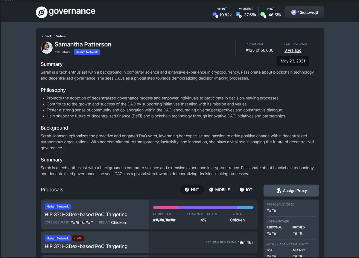 1) With the passage of HIP-110, <a href="/helium/">Helium🎈</a> is bringing representative democracy into DAOs.

Don't have time to thoroughly research changes to protocols you participate in? Proxy your vote to someone who does!

This is a big stepping stone to improve turnout and  decision making.