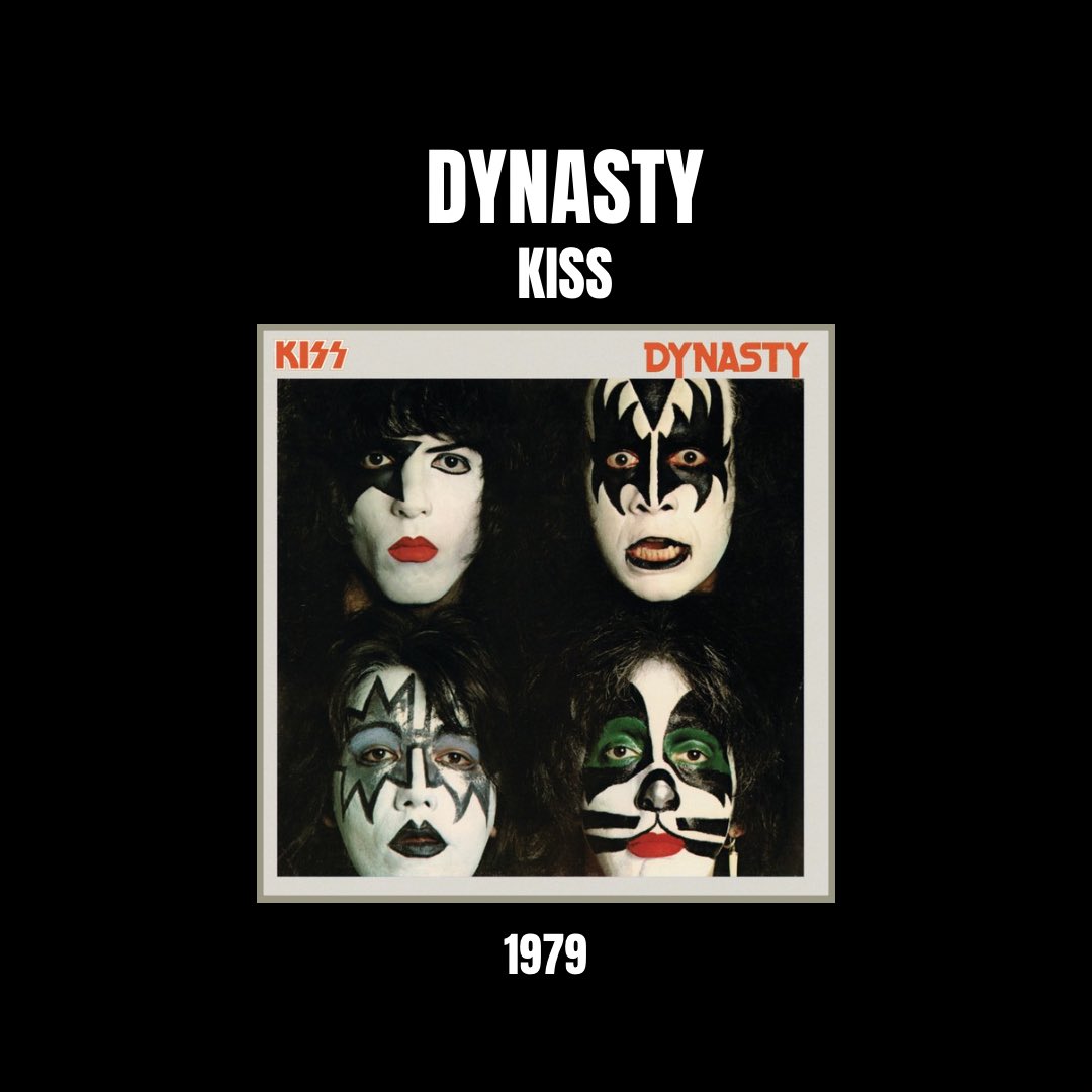 Se cumplen 45 años de Dynasty! El 23 de mayo de 1979 se publicaba Dynasty, séptimo álbum de estudio de la banda de rock KISS Dentro de su lista de canciones se destaca: I Was Made for Lovin’ You