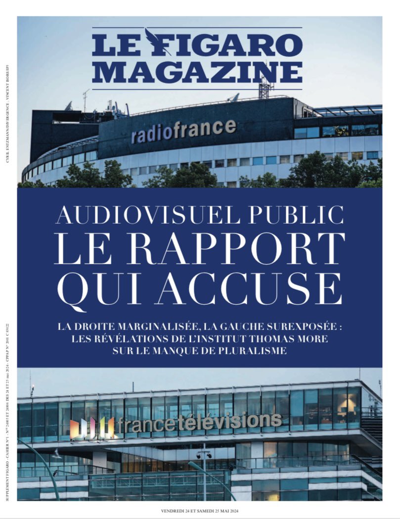 Au @FigaroMagazine_, on a eu envie de réconcilier les équipes de @franceinter divisées sur le cas #GuillaumeMeurice en leur rappelant qu'ils sont tous de la même famille politique, quand même... 😘