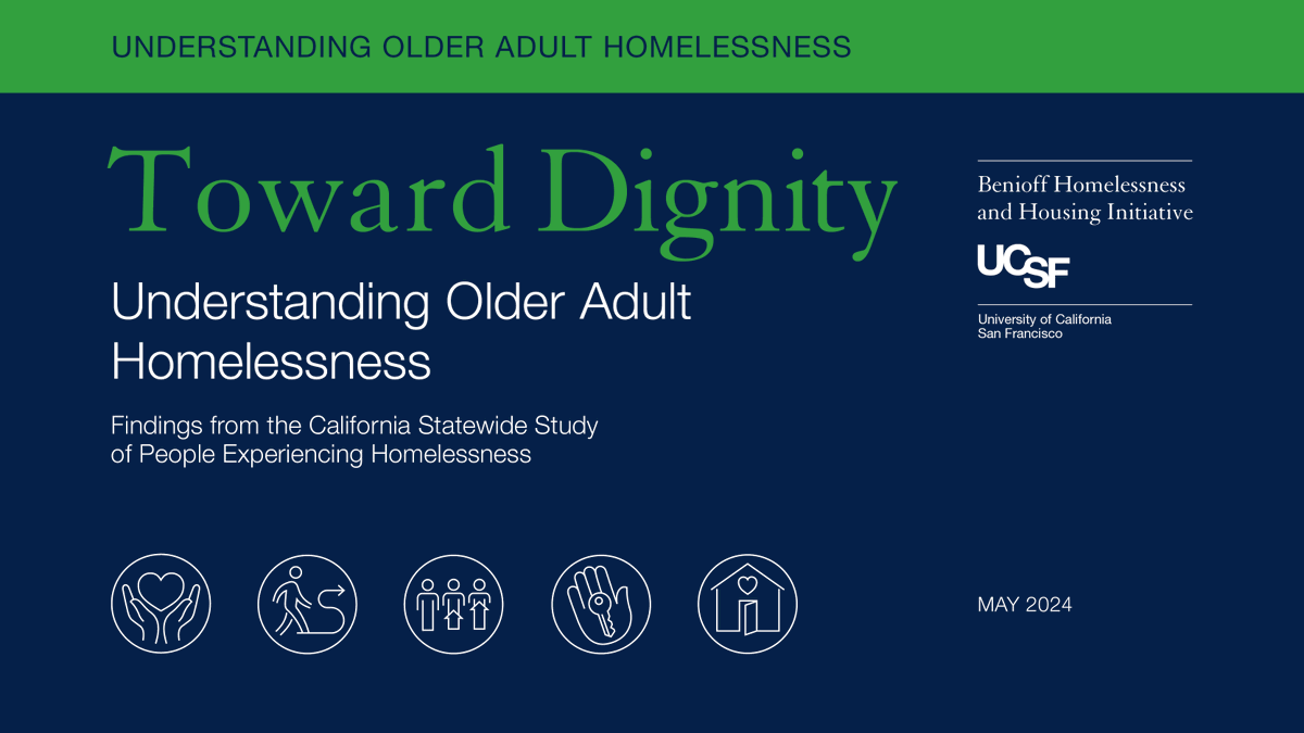 ucsfbhhi's tweet photo. In the US, the number of #olderadults spending the last years of their lives on the streets or in shelters is growing rapidly.

Our new report, “Toward Dignity,” examines #CASPEH data to provide a comprehensive view of what they're facing. 🧵 (1/4)

Read: https://t.co/1NVrDuvVtd https://t.co/IfVMzbEvtX