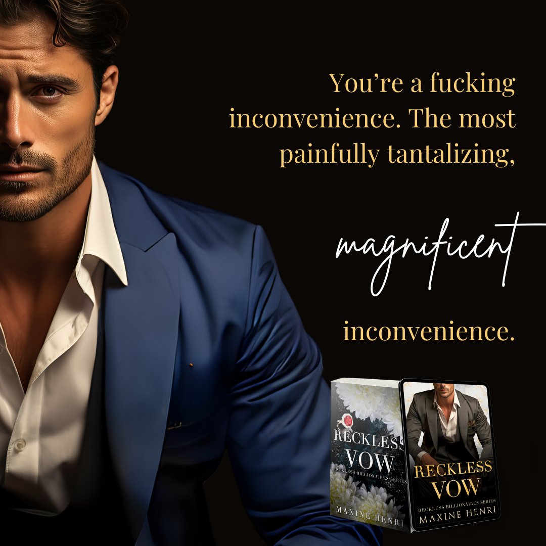 ✨TEASER: RECKLESS VOW by #maxinehenri is coming June 20! #PreOrder mybook.to/vow #bookteaser #marriageofconvenience #maxinehenri #kindleunlimited #obbsessivehero #secondchanceromance #stepbrother #theauthoragency @theauthoragency