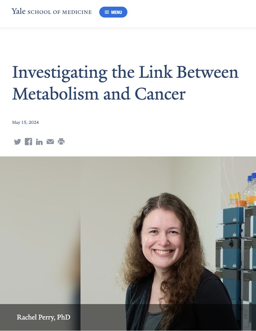 'The problem is tumor cells do not become insulin resistant, whereas other cells in the body do. In an individual with obesity and insulin resistance, tumor cells continue to take up more glucose in response to insulin...' -- Rachel Perry, PhD, Yale University School of Medicine